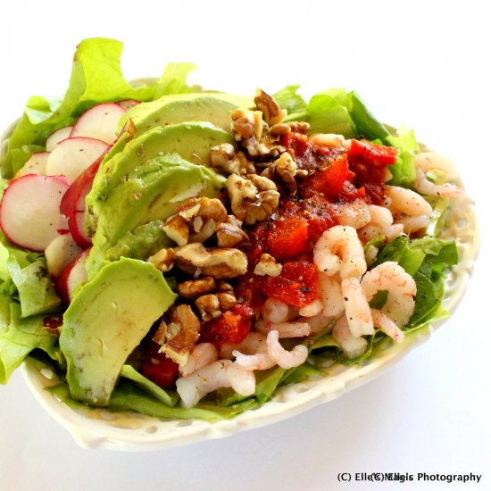 Rainbow Joy Avocado & Chilli Salad