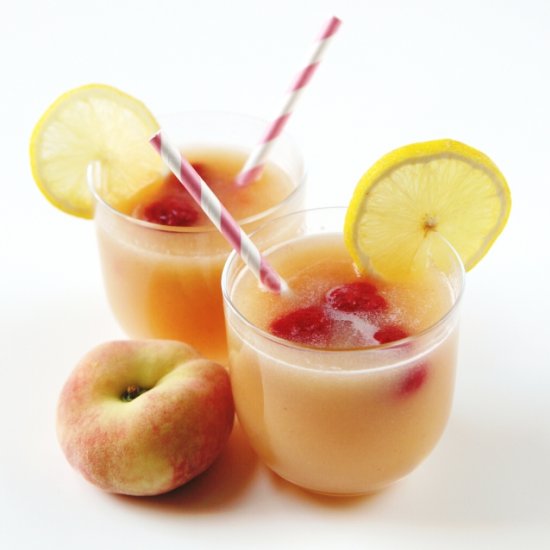 Sweet and Simple Peach Lemonade