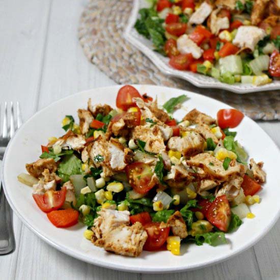 Grilled Southwestern Chicken Salad