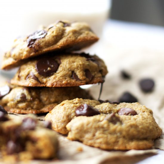 Peanut Butter Chocolate Chip Cookie