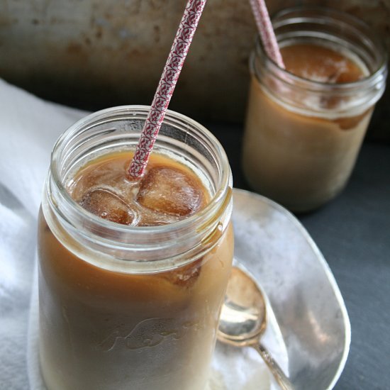 Iced Coffee with Natural Syrups