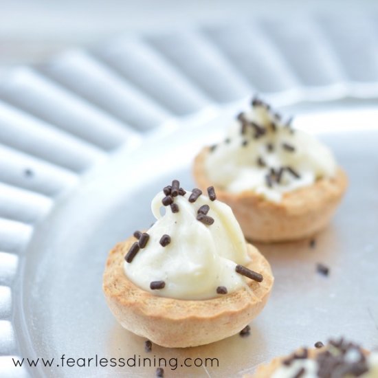 Gluten Free Cannoli Bites