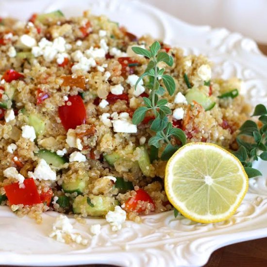 Mediterranean Style Quinoa