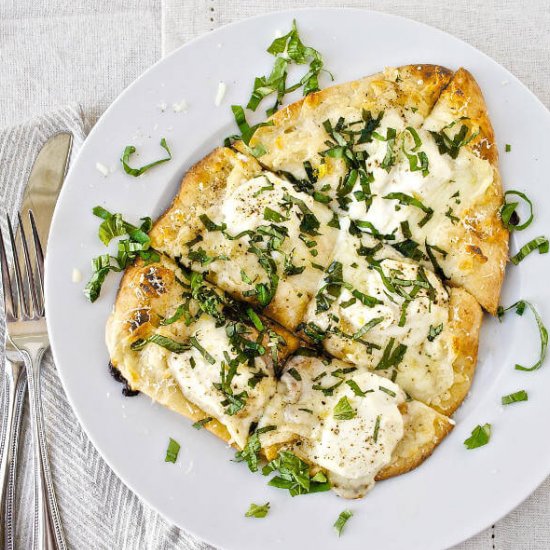 Lemon Ricotta White Pizza