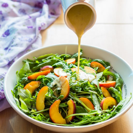 Arugula Nectarine Salad