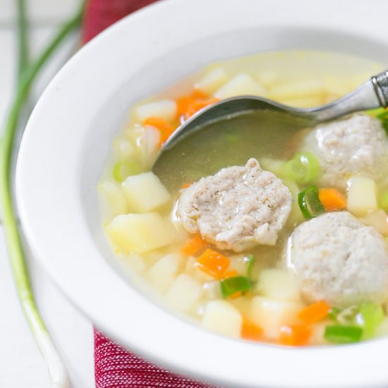 Chicken Meatball Soup