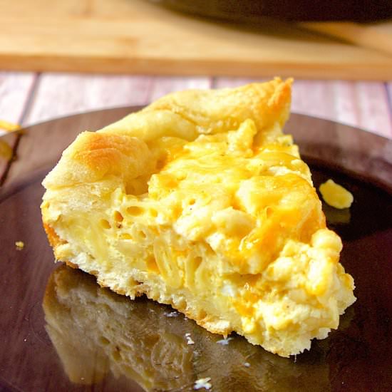 Mac N Cheese Pizza Pie