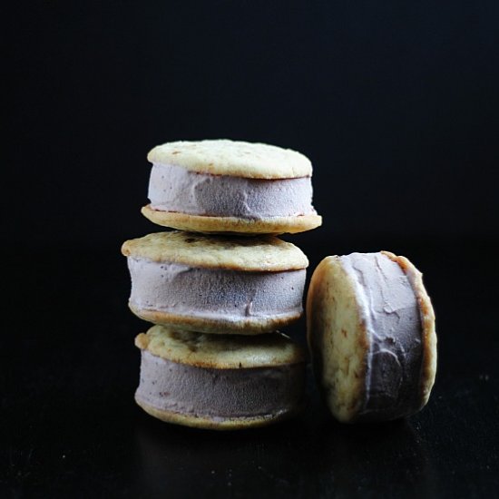 Strawberry Ice Cream Sandwiches