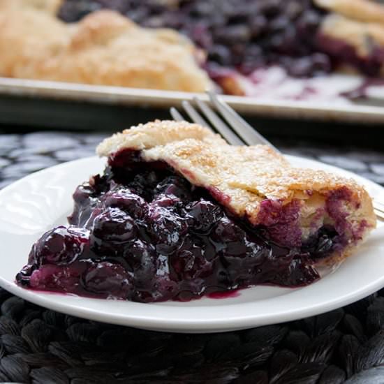 Blueberry Galette