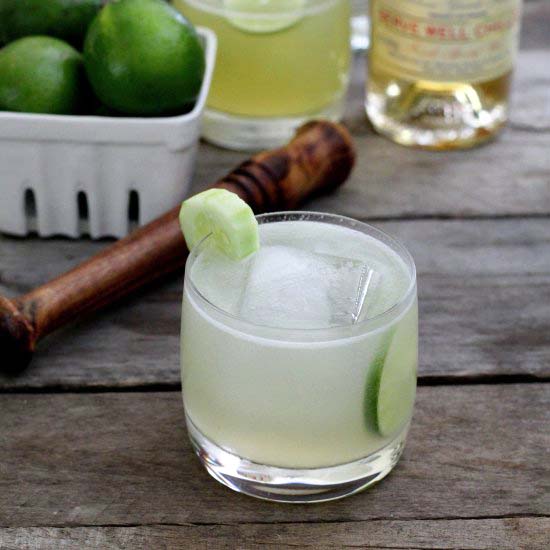 Cucumber and Gin Summer Cocktail