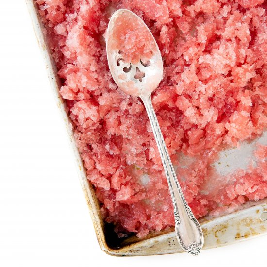 Watermelon Mojito Granita