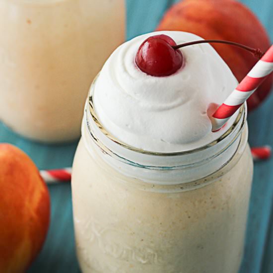 Sweet Peach Milkshake