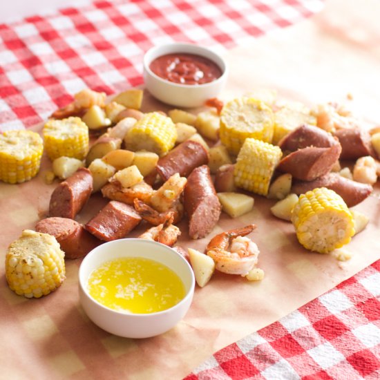 Shrimp Boil Foil Packs