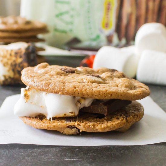 Thin & Crispy Cookie S’mores