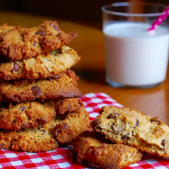 Paleo Chocolate Chip Cookies