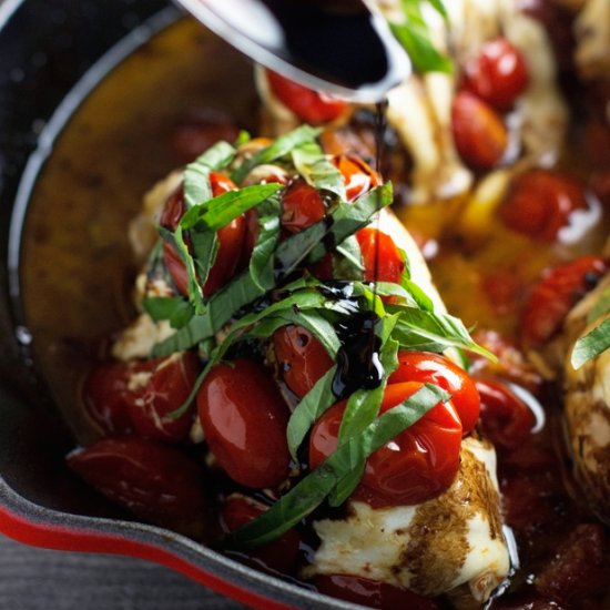 Baked Caprese Chicken