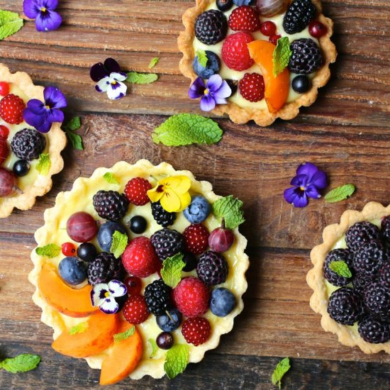 Fresh Fruit Tartlettes