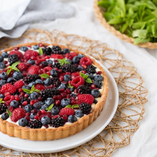 Summer Berry Tart