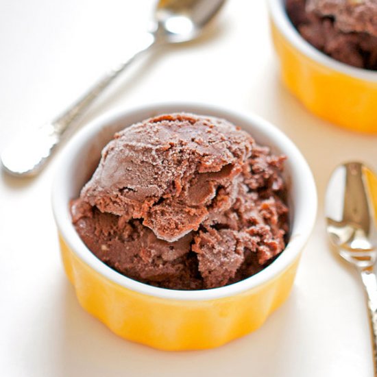 Double Chocolate Cashew Ice Cream