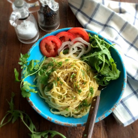 Goat Cheese Carbonara