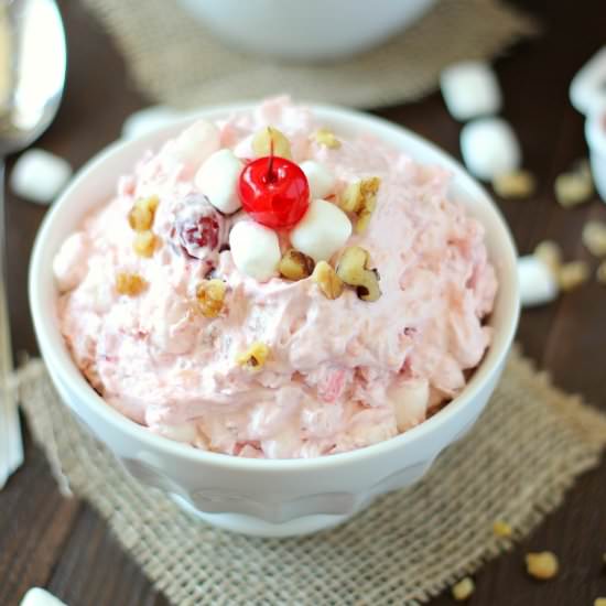 Cherry Walnut Fluff Salad