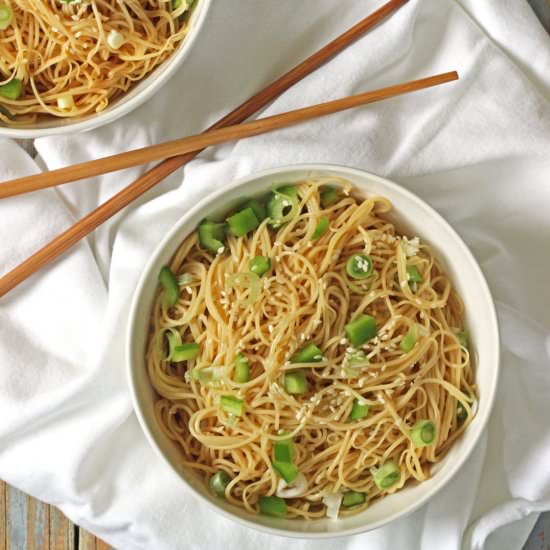 Simple Sesame Noodles