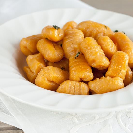 Sweet Potato Gnocchi