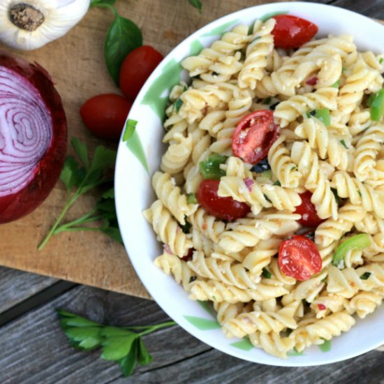 Cold Parmesan Pasta Salad