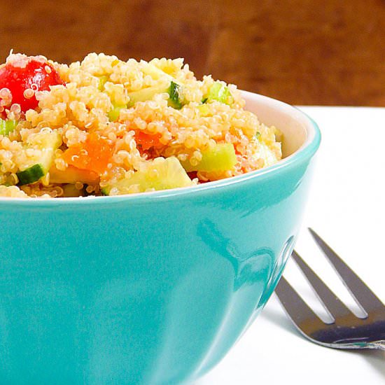 Summer Quinoa Lime Salad