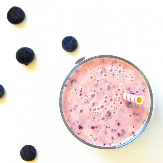 Cool Blueberry Grapefruit Smoothie