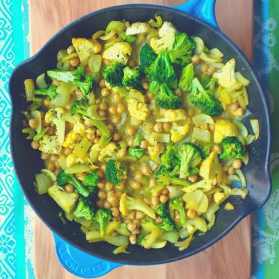 Quick Chickpea Curry