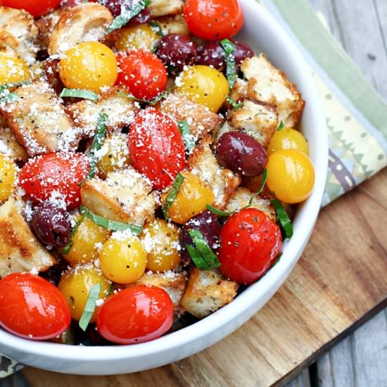 Roasted Tomato & Bread Salad