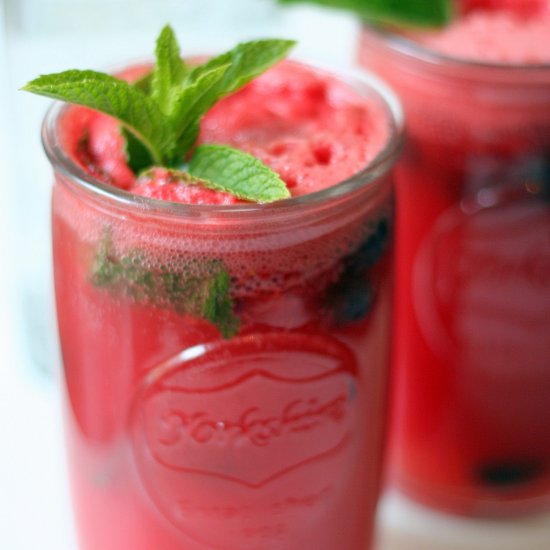 Watermelon Berry Mojito