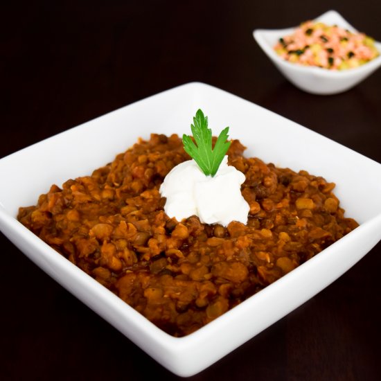 Three Lentil Chili