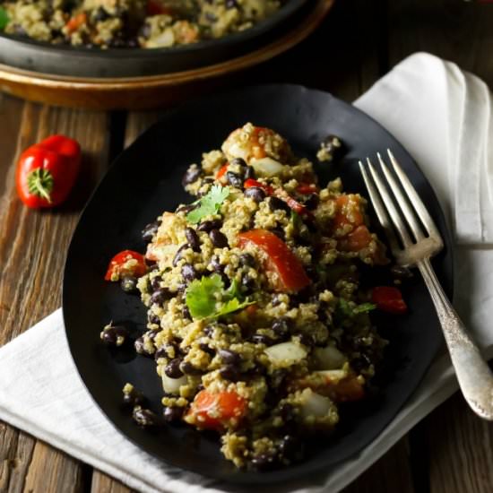 Quinoa Black Bean Salad