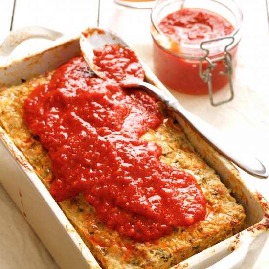 Layered Turkey Meatloaf