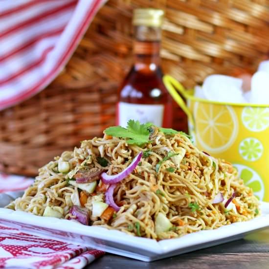 Cold Chinese Peanut Noodles