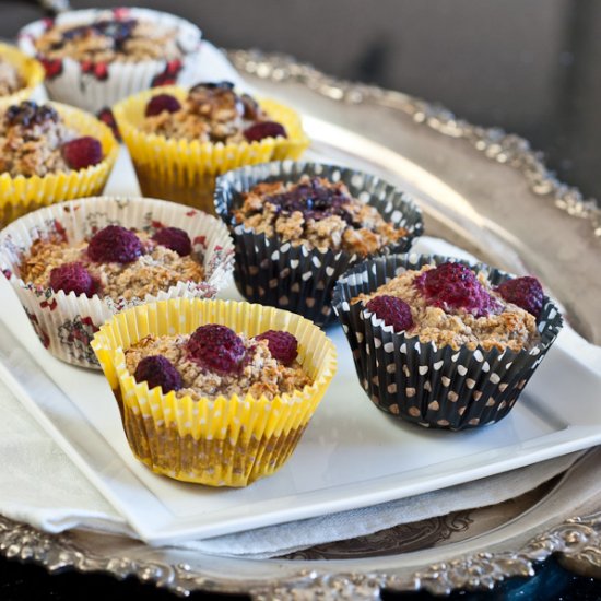 Oatmeal cupcakes – low Fodmap