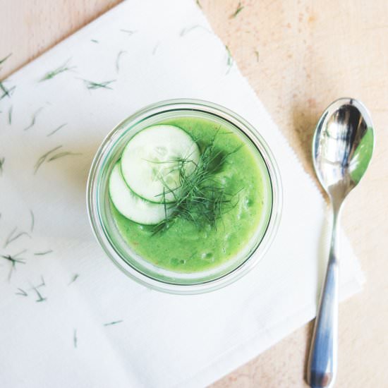 Refreshing Cucumber Soup