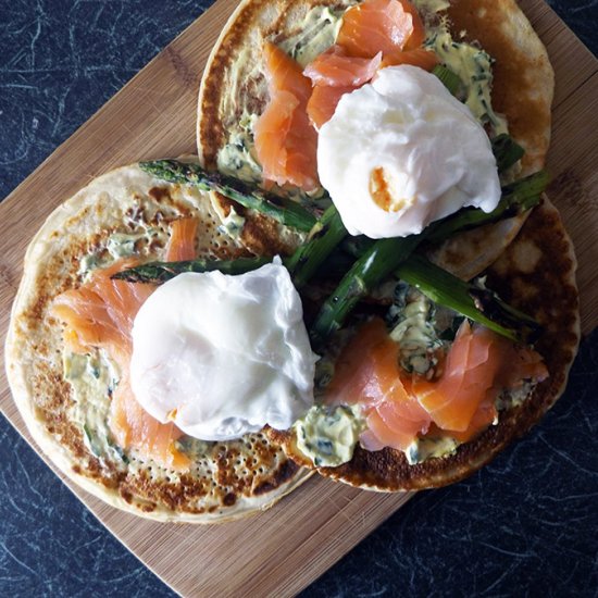 Smoked Salmon Pancakes