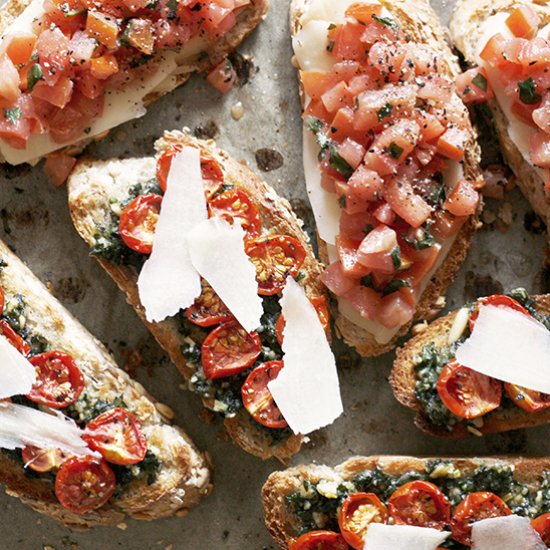 Tomato and Basil Bruschetta