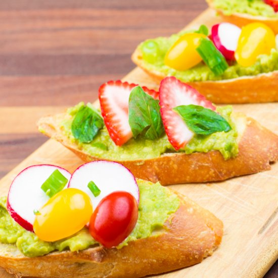 Avocado Bruschetta