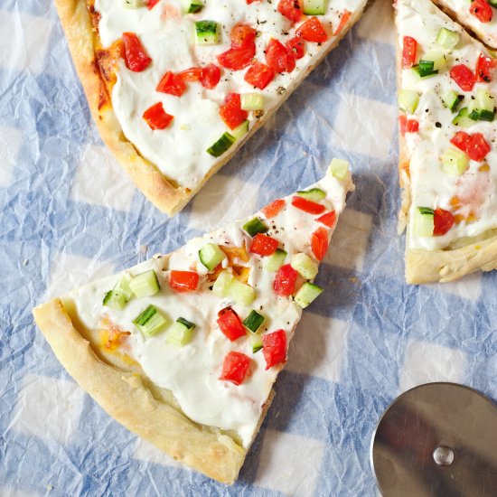 Greek Salad Pizza