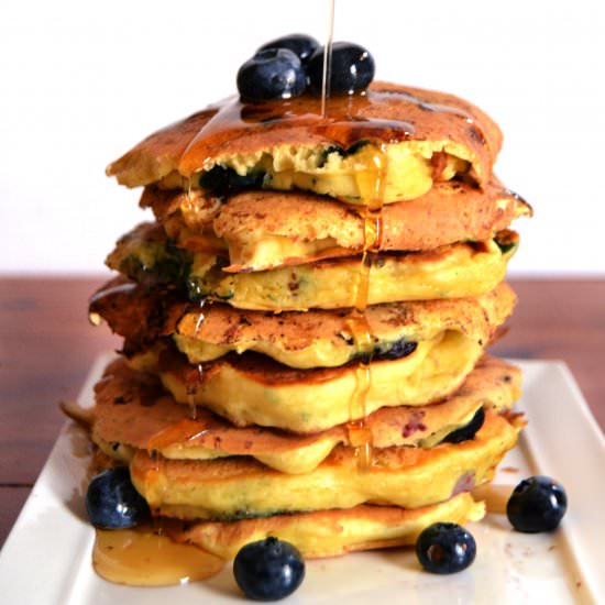 Blueberry Lemon Pancakes