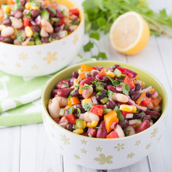 Fresh Summer Bean Salad