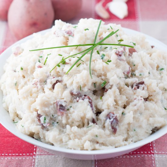 Roasted Garlic Mashed Potatoes