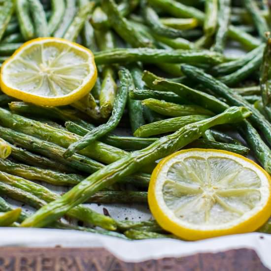 Oven Roasted Green Beans