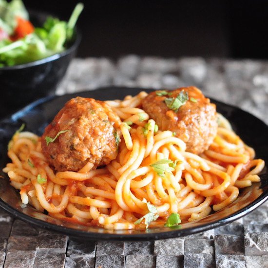 Spaghetti and Meatballs