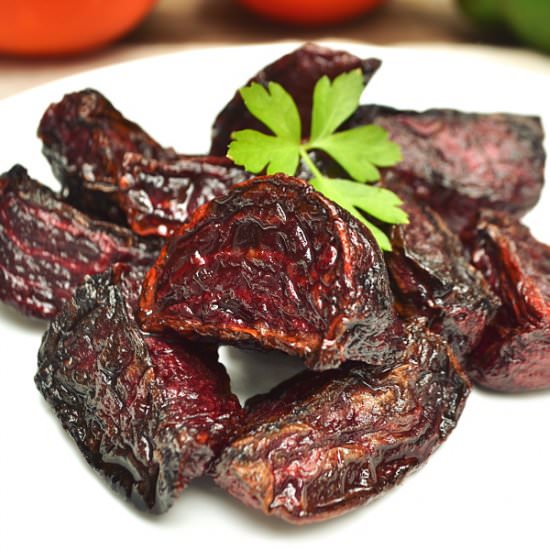 Simple Roasted Red Beets