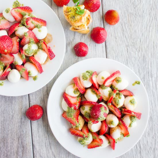 Strawberry Caprese Salad